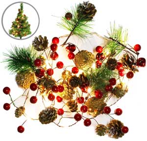 5 Kinds Of Pinecone Garland + How To Decorate Your Home